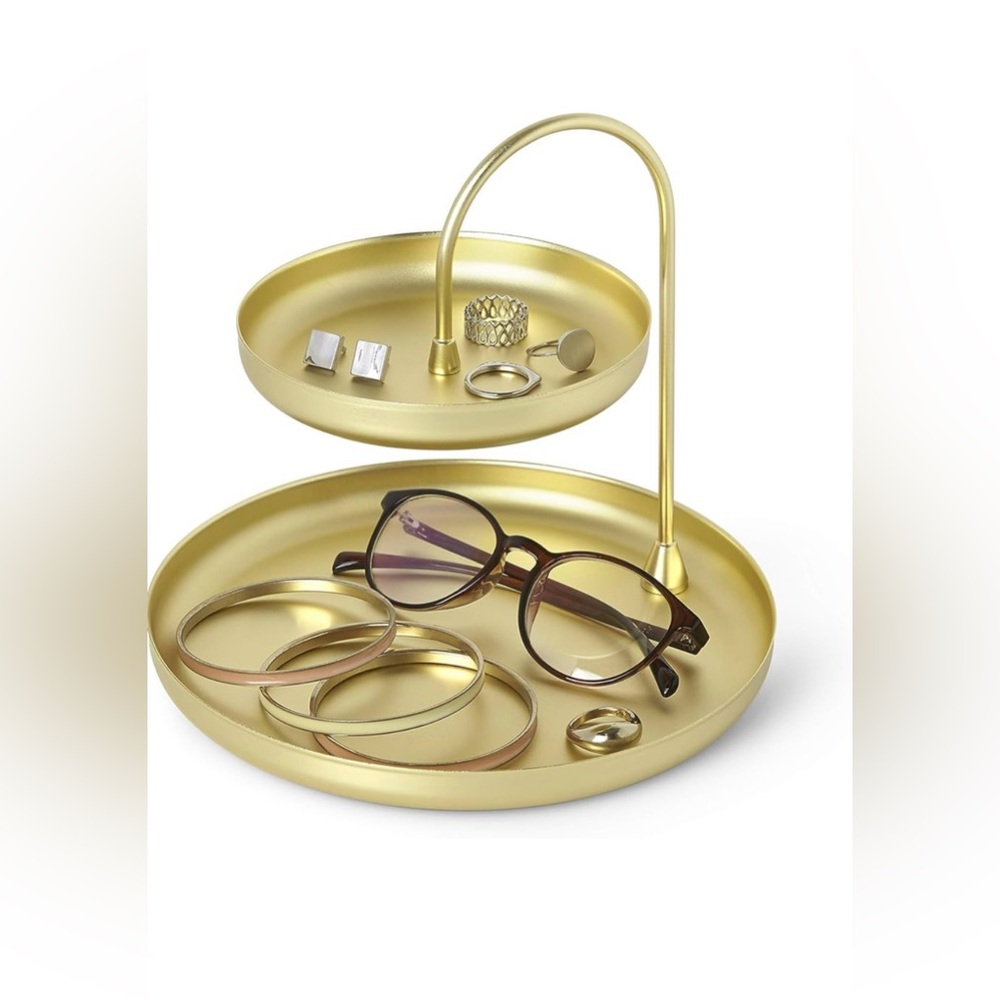 Two-Tiered Trinket Stand